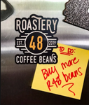 Roastery 48 Fridge Magnet